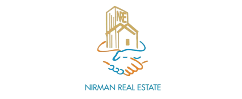 Nirman Real Estate logo design by Revoniix